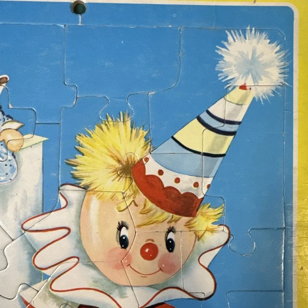 Puzzle Humpty Dumpty Vintage‎ Saalfield Pub Co Pre School 1950s Jack In The Box